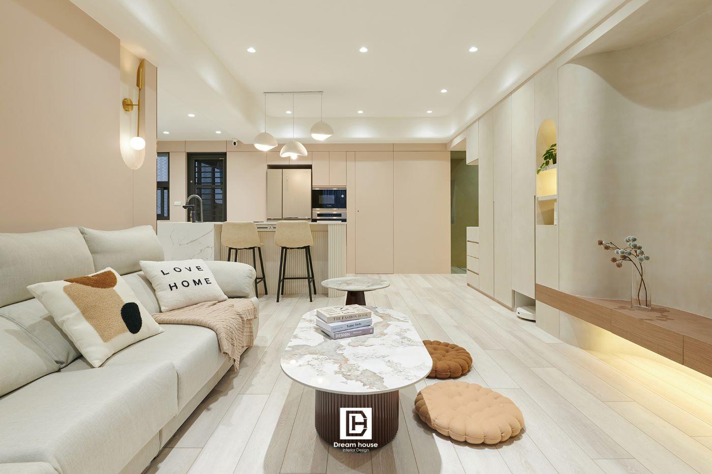 爆款奶油風 新北市永和｜老屋 翻新｜奶油風 | Dream House ｜雋好室設計工程｜台北桃園.室內設計.裝潢.軟裝佈置