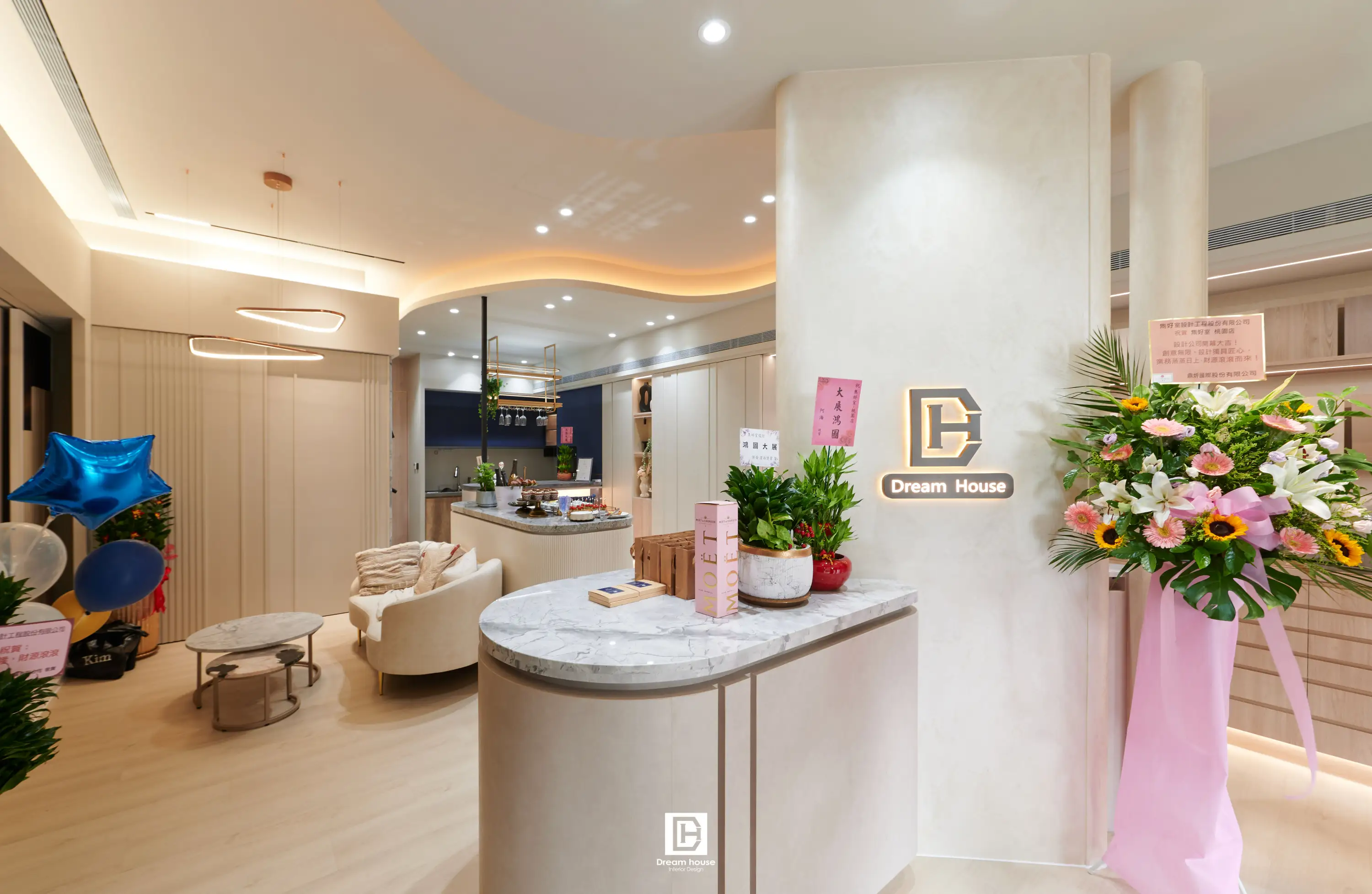 雋好室|擁有建材庫的室內設計公司 桃園市|商業空間|奶油風 | Dream House |雋好室設計工程|台北桃園.室內設計.裝潢.軟裝佈置